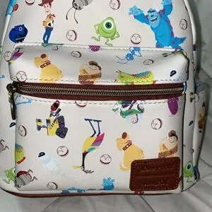 Nwot Pixar 25th anniversary Loungefly backpack Loungefly | Bags | Nwot Pixar 25th Anniversary Loungefly  main image 3